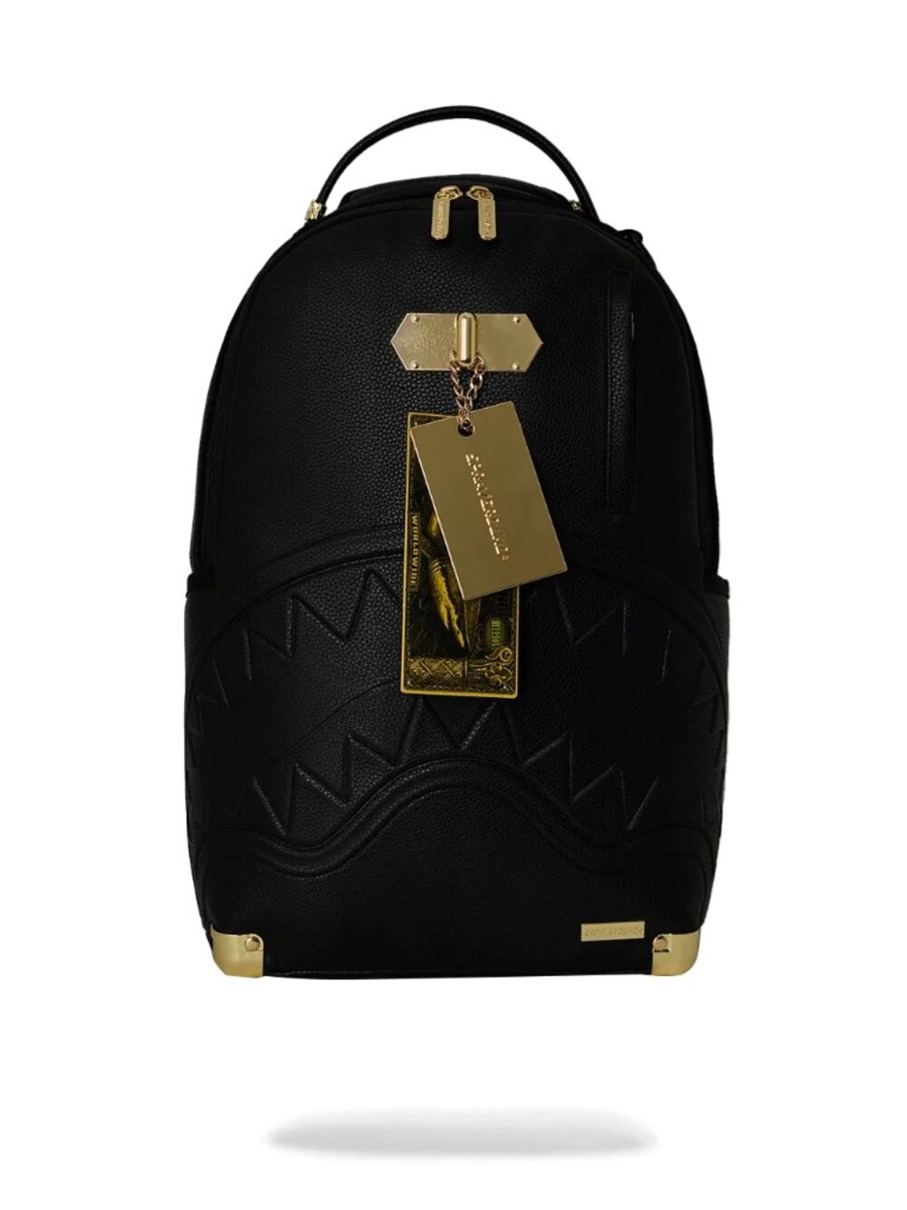 GOLDEN RESERVE METAL MONEY LOCKED HANDTAG BACKPACK SPRAYGROUND